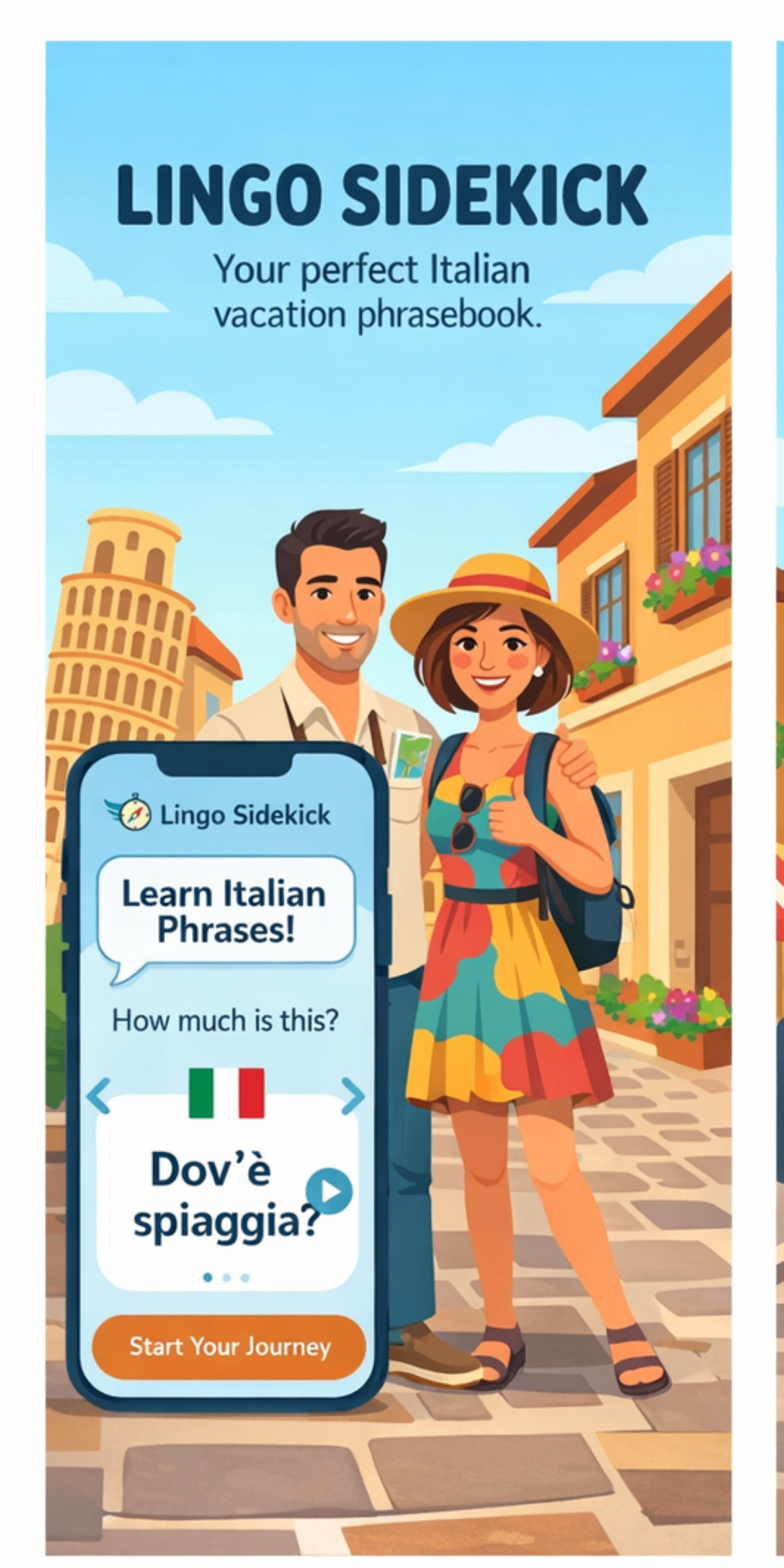 Lingo Sidekick — your Italian vacation phrasebook
