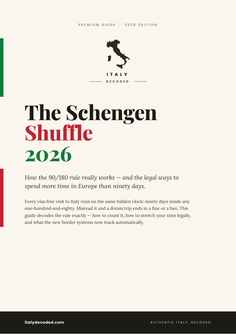 The Schengen Shuffle — 2026 edition cover